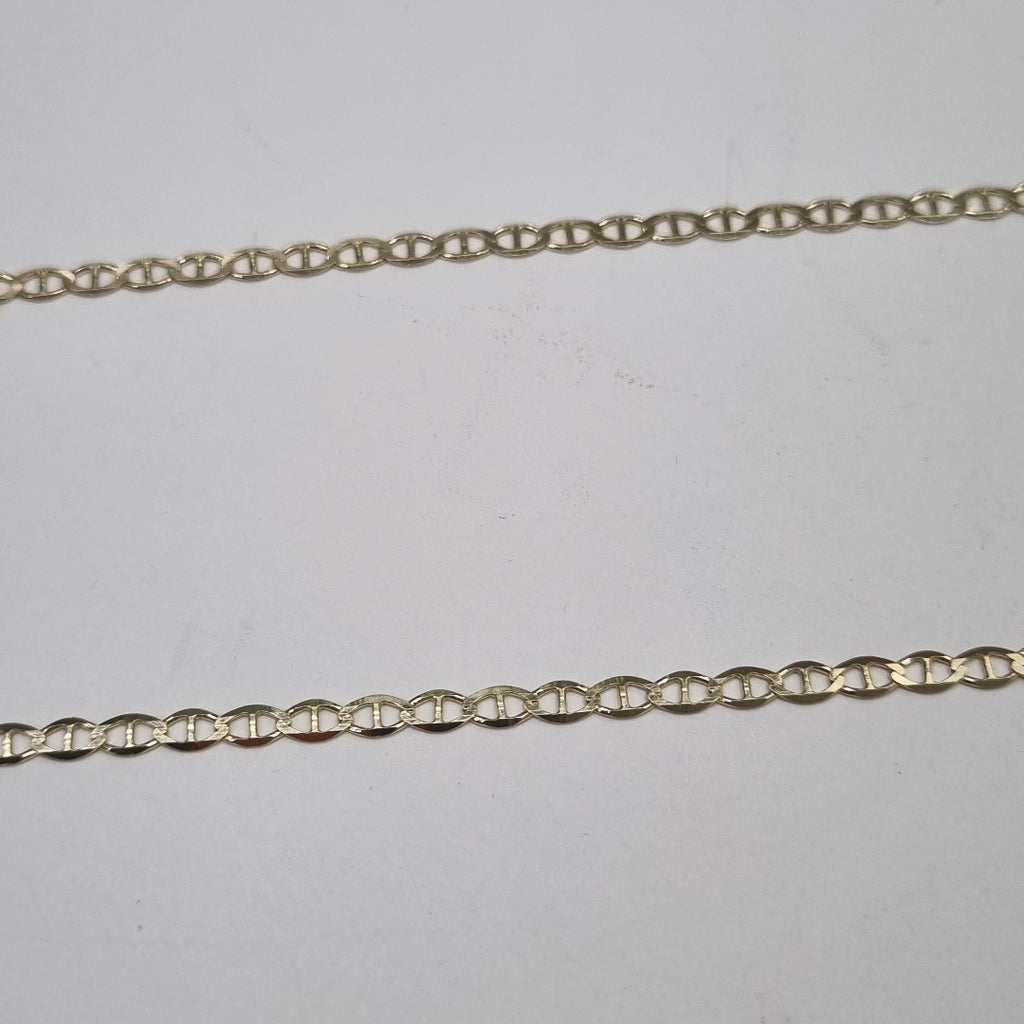 CADENAS TEJIDO GUCHI ORO 10K 60 CM 4.3 GR (NUEVO)