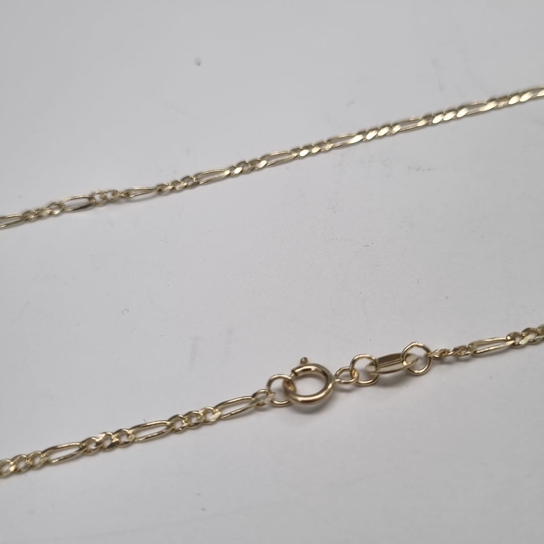 CADENAS TEJIDO 3X1 ORO 10K 50 CM 2.9 GR (NUEVO)