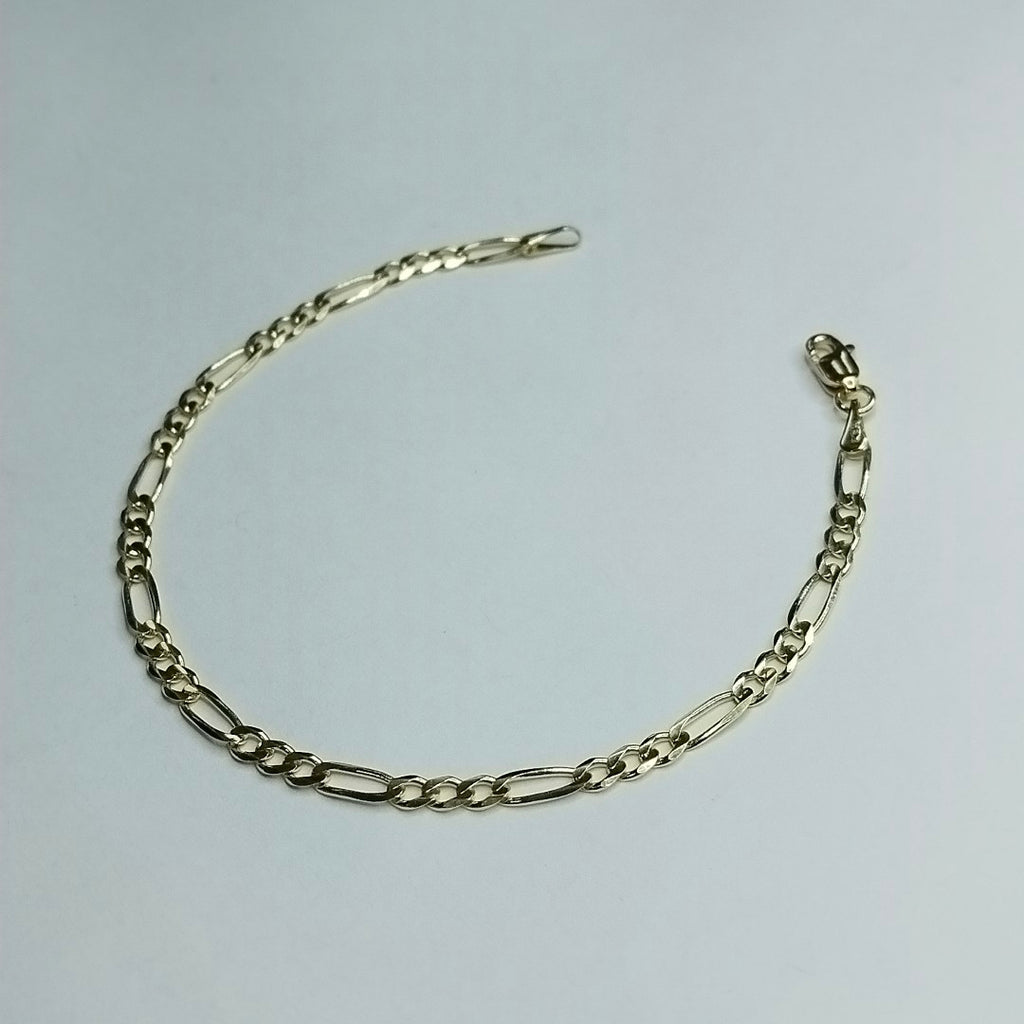 PULSERAS 3X1 ORO 14K 18 CM 2.9 GR (NUEVO)