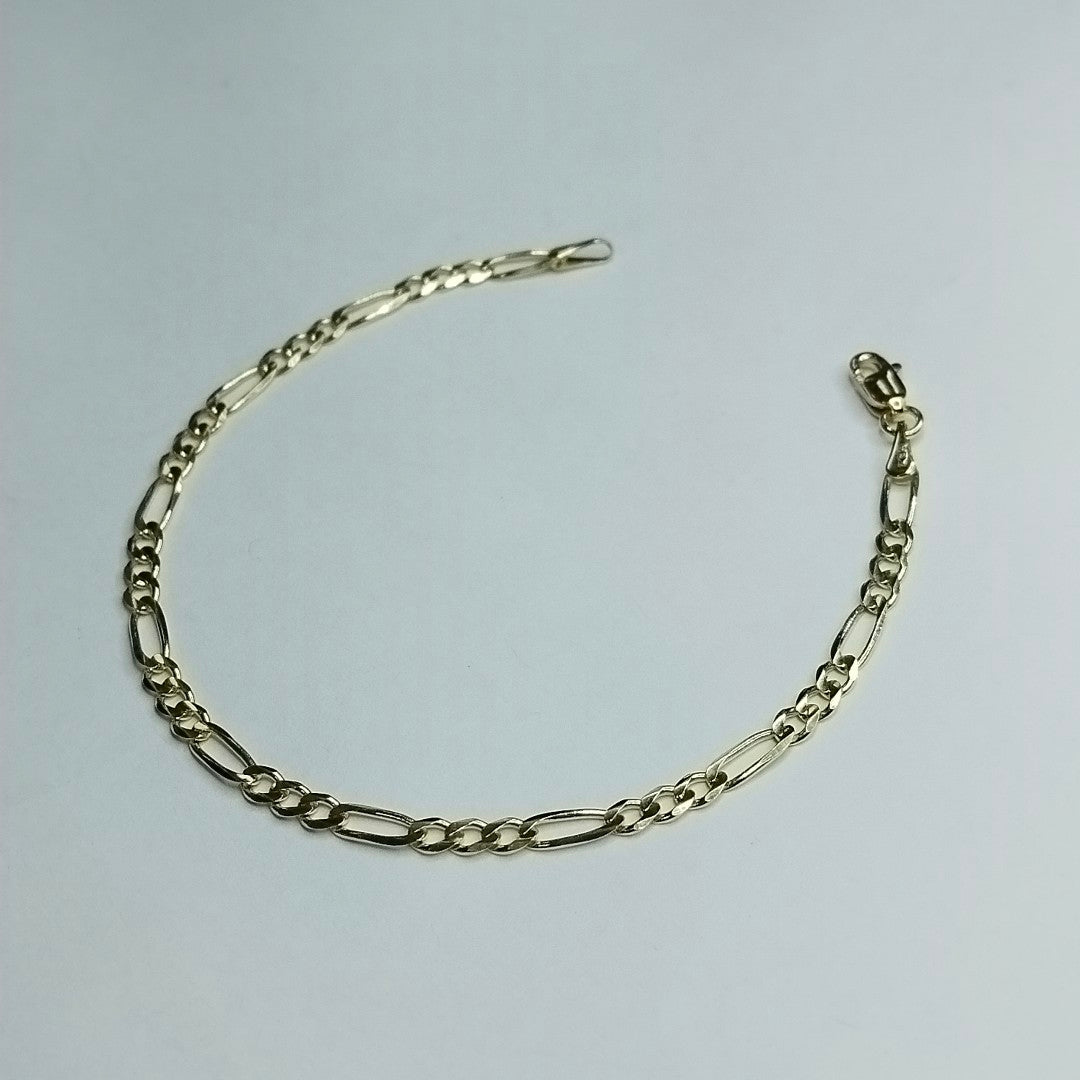 PULSERAS 3X1 ORO 14K 18 CM 2.9 GR (NUEVO)