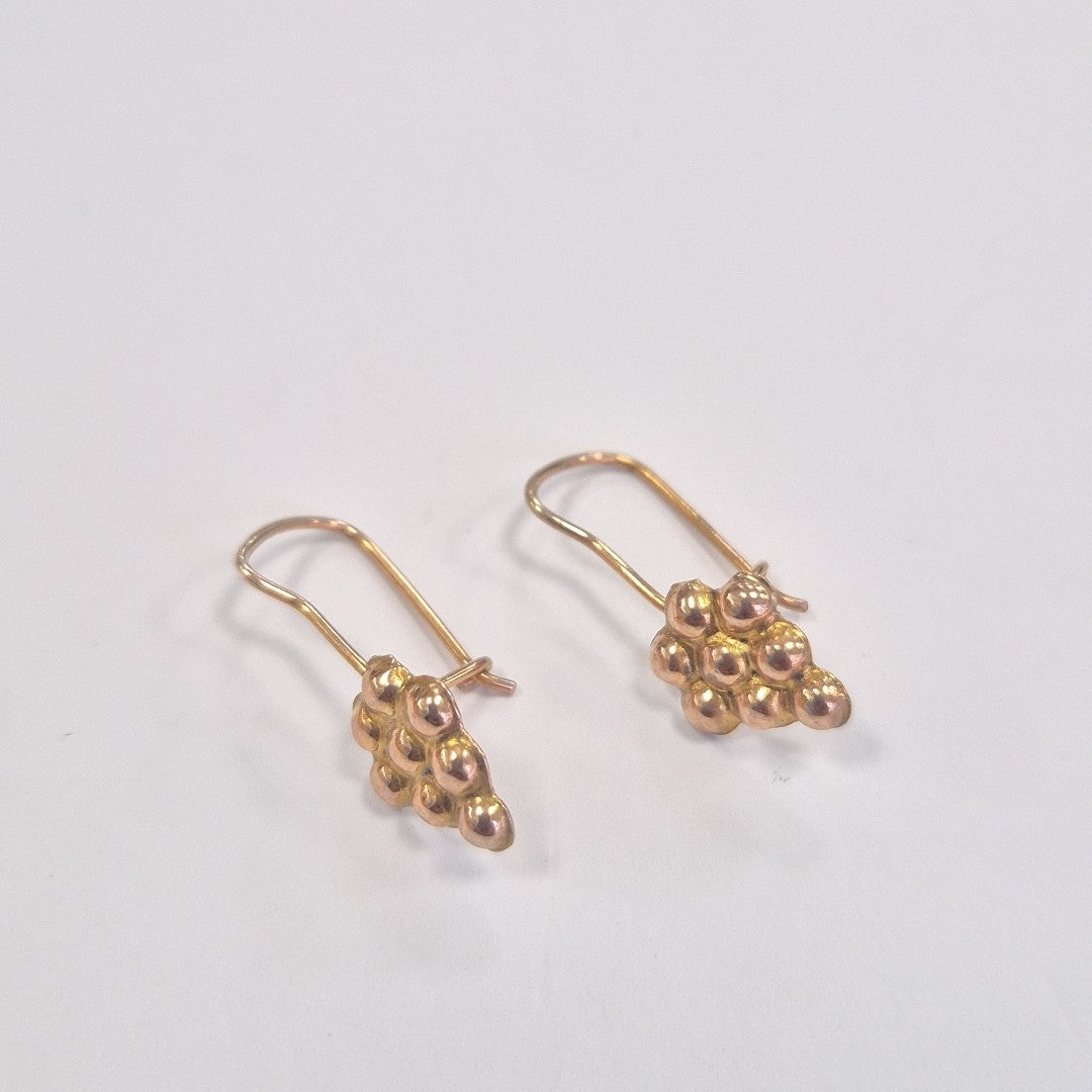 ARETES PAR ORO 8 K 1,60 GRMS (SEMINUEVO)
