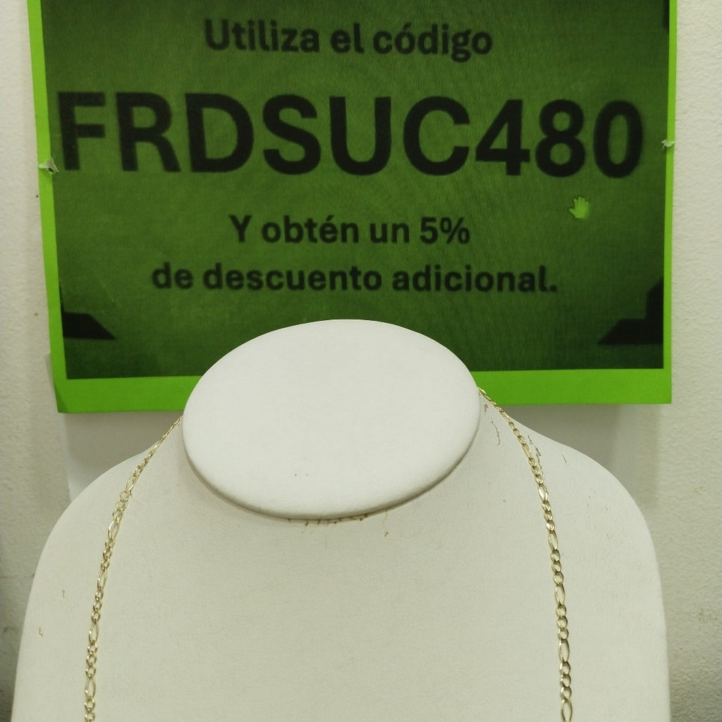CADENAS 3X1 ORO 14K 55 CM 5.1 GR (NUEVO)