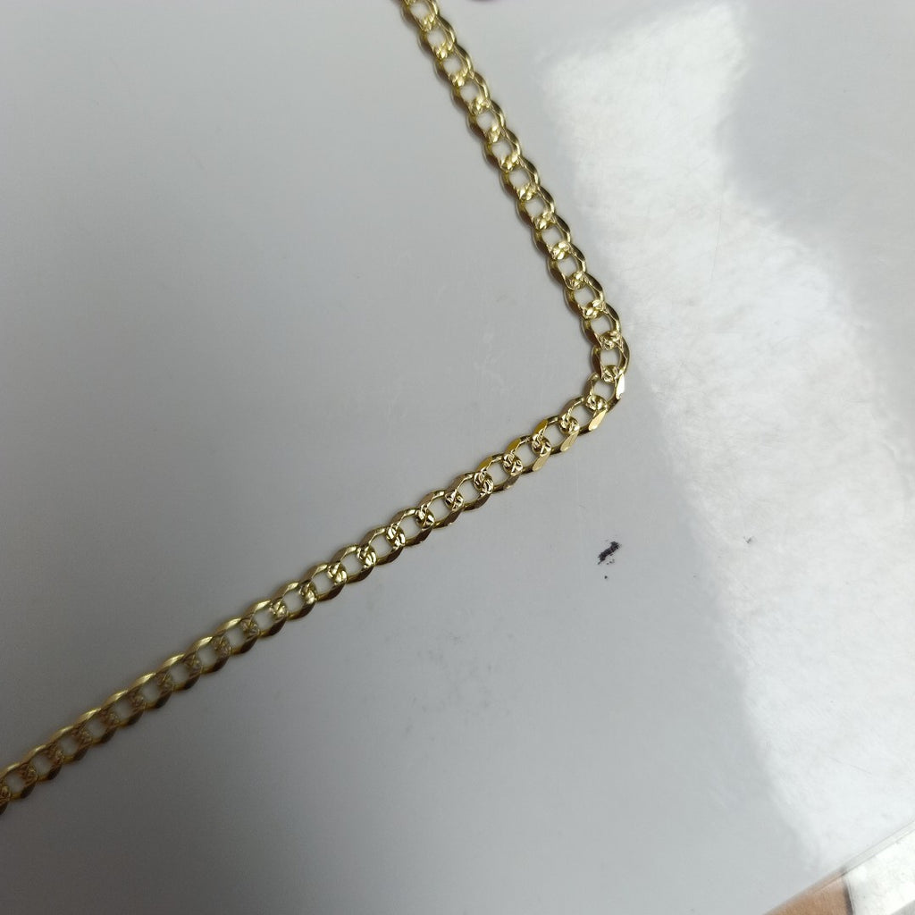 CADENAS BARBADA ORO 14K 55 CM 13.2 GR (NUEVO)