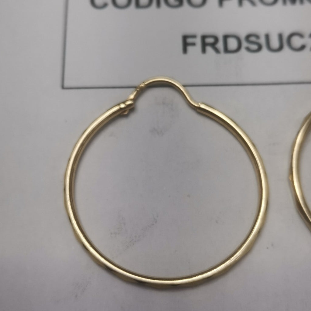 ARRACADAS PAR ORO 14 K 2.1 GRMS (SEMINUEVO)