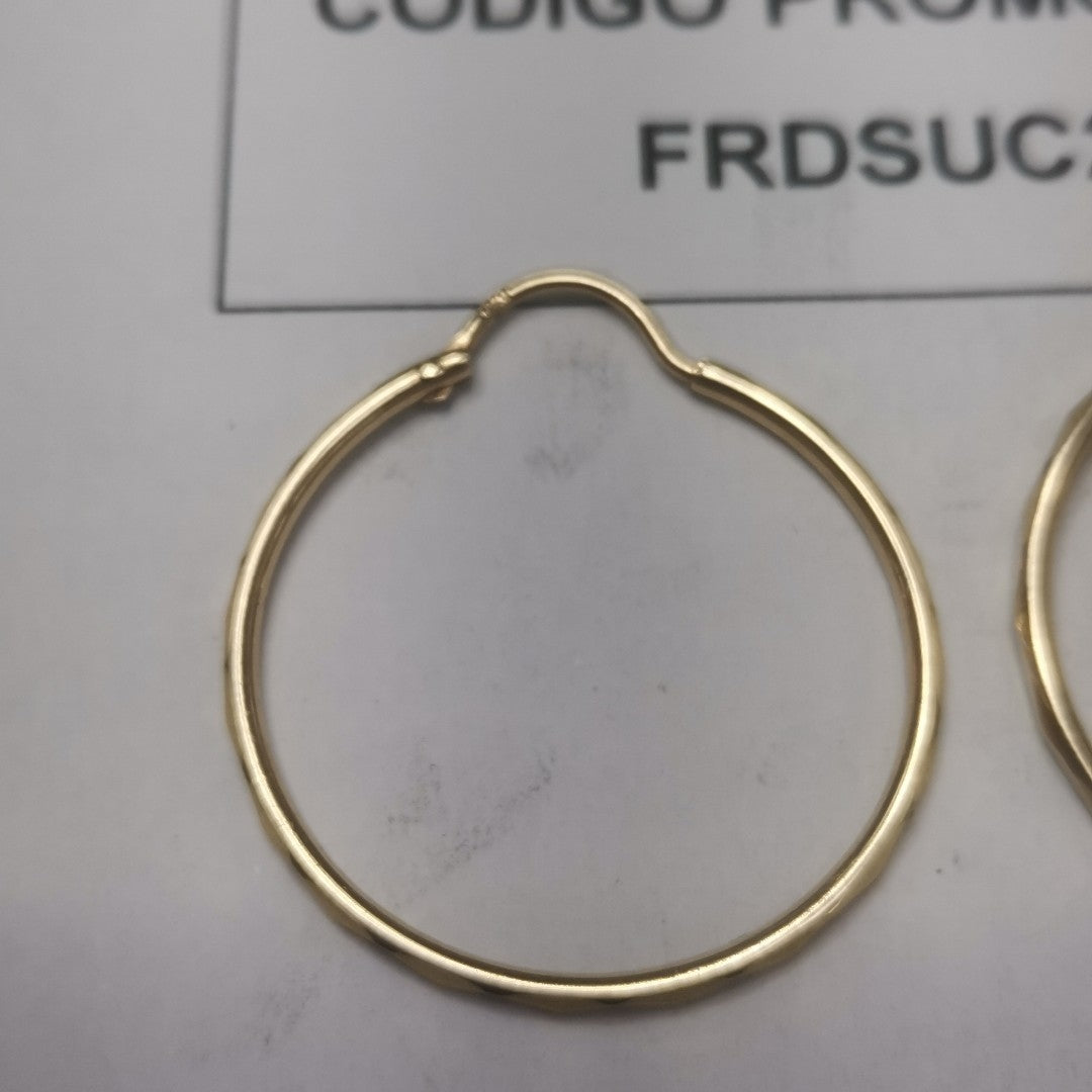 ARRACADAS PAR ORO 14 K 2.1 GRMS (SEMINUEVO)