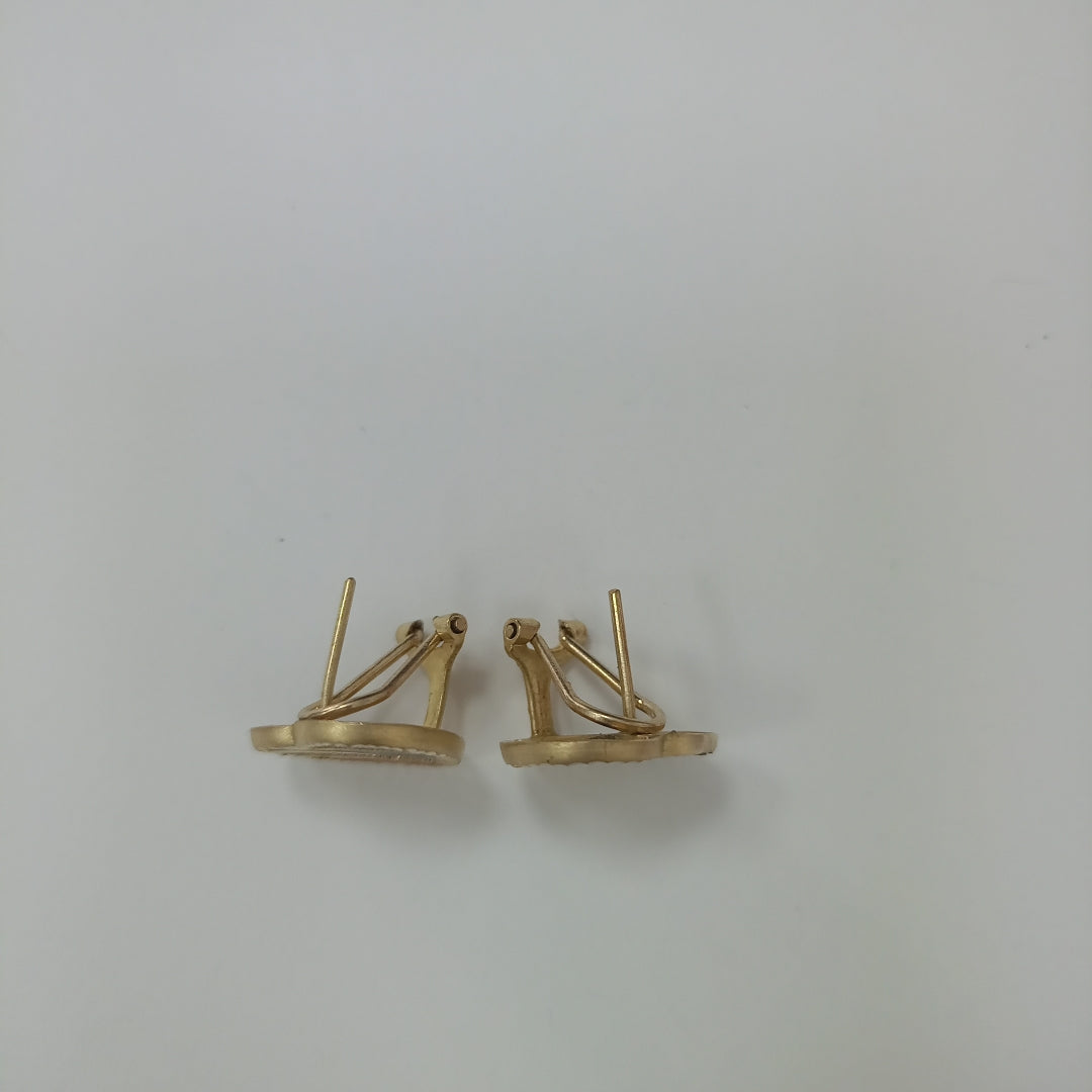 ARRACADAS PAR ORO 10 K 3,60 GRMS (SEMINUEVO)