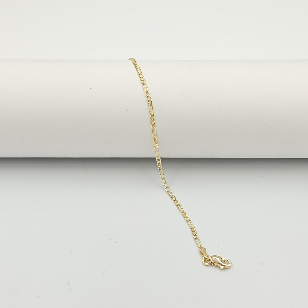 PULSERA 3X1 ORO 14K 21 CM 1.7 GR (NUEVO)