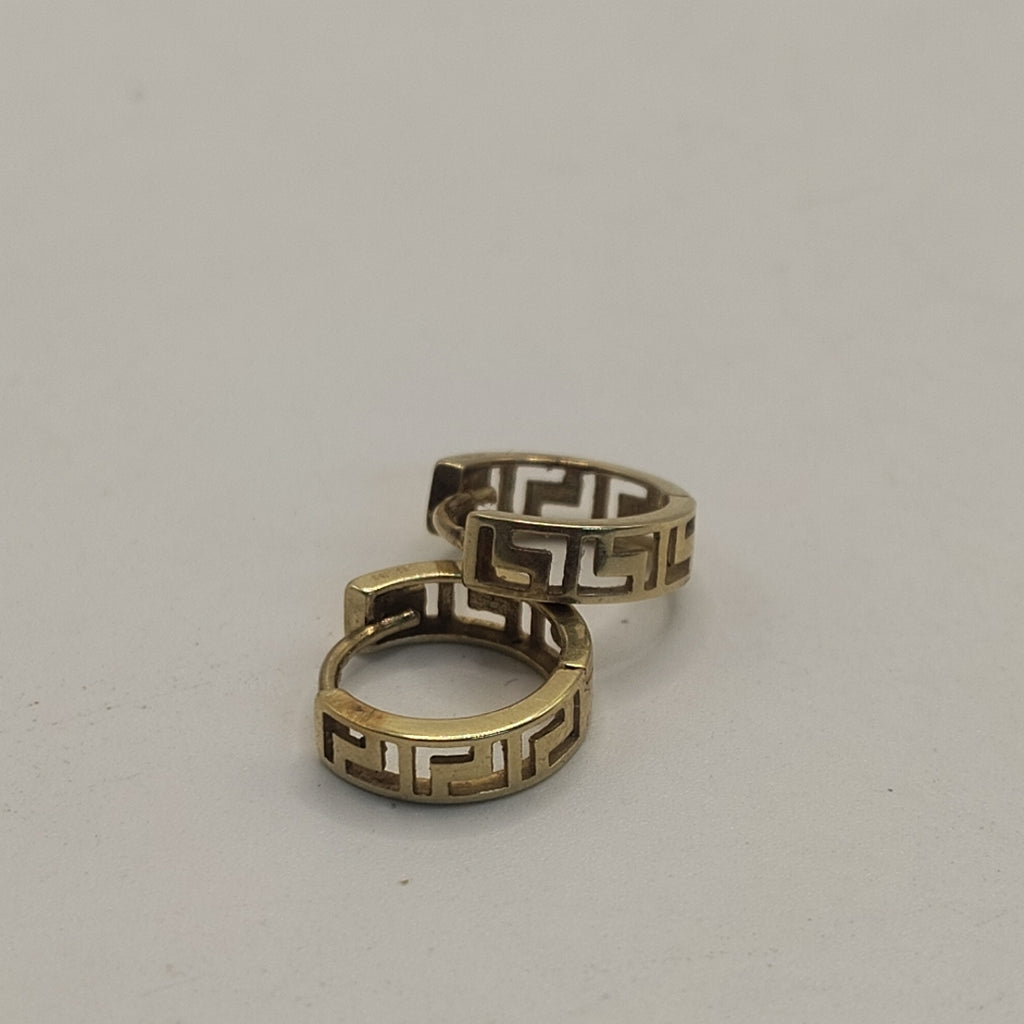 ARETES PAR ORO 14 K 1,30 GRMS (SEMINUEVO)