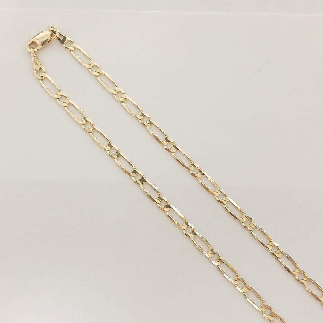 CADENAS 1X1 ORO 14K 55 CM 7.4 GR (NUEVO)
