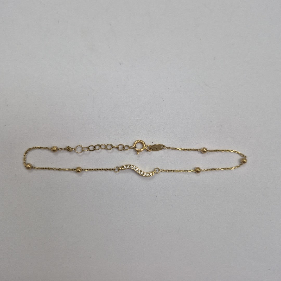 PULSERA ORO 14 K 1.6 GRMS (SEMINUEVO)