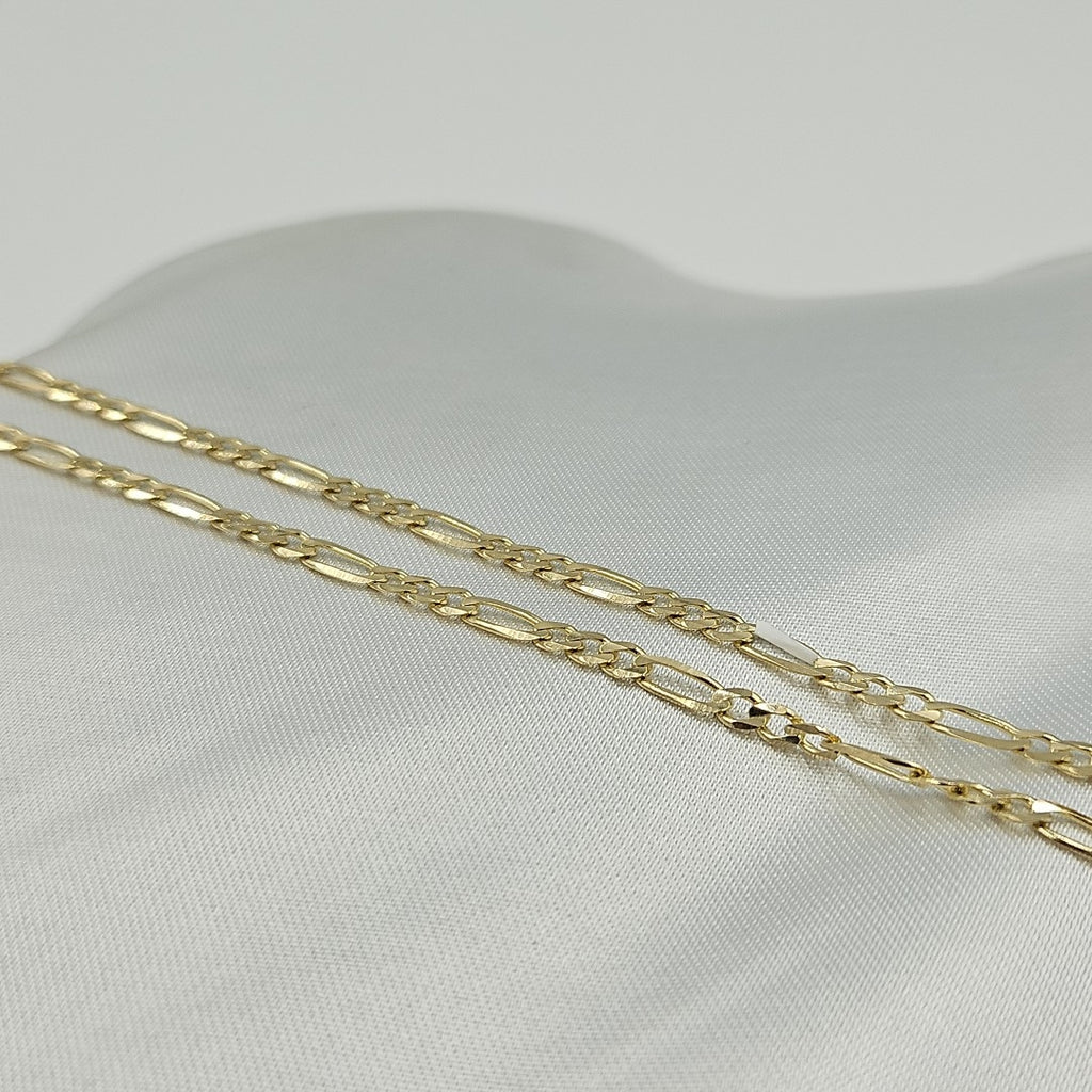 CADENAS 3X1 ORO 14K 60 CM 8 GR (NUEVO)