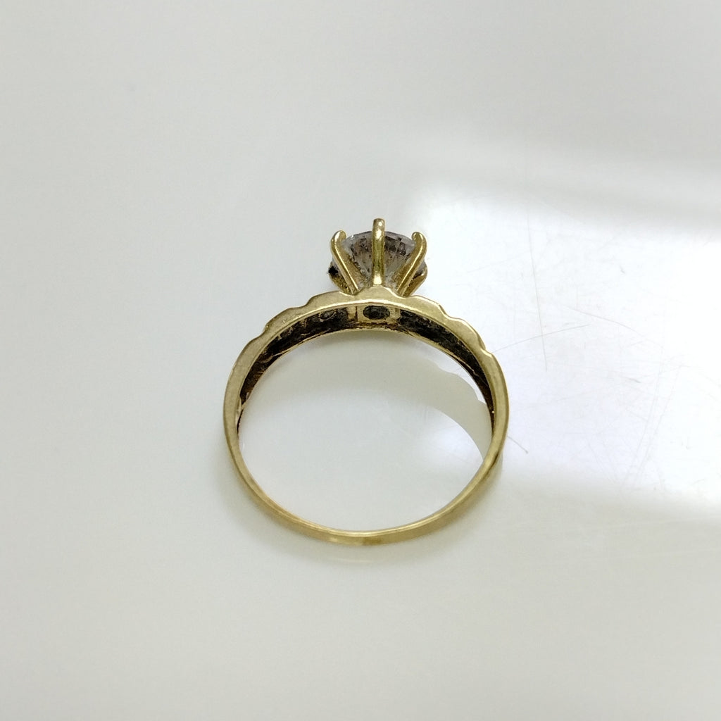 SOLITARIO ORO 14 K 1.9 GRMS (SEMINUEVO)