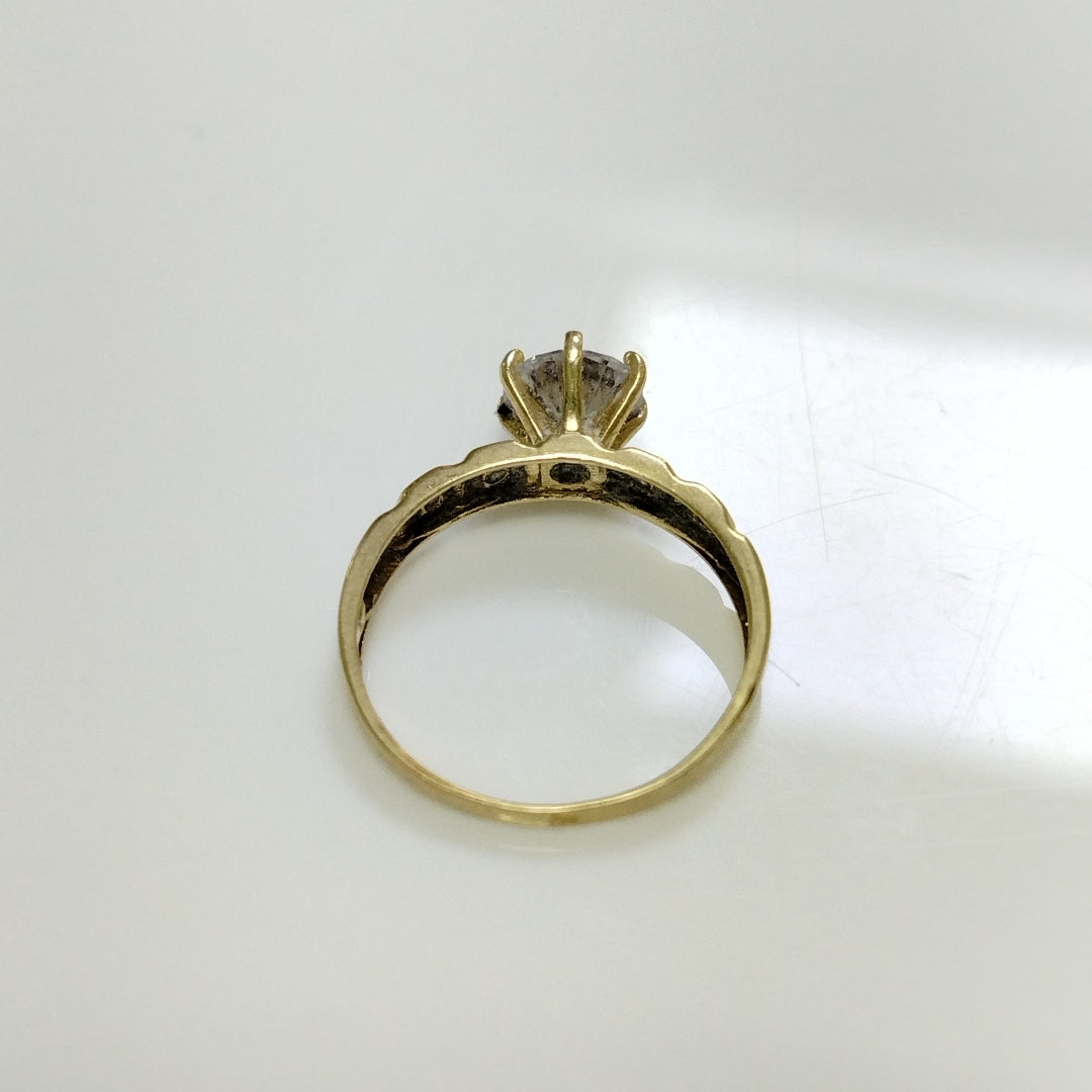 SOLITARIO ORO 14 K 1.9 GRMS (SEMINUEVO)