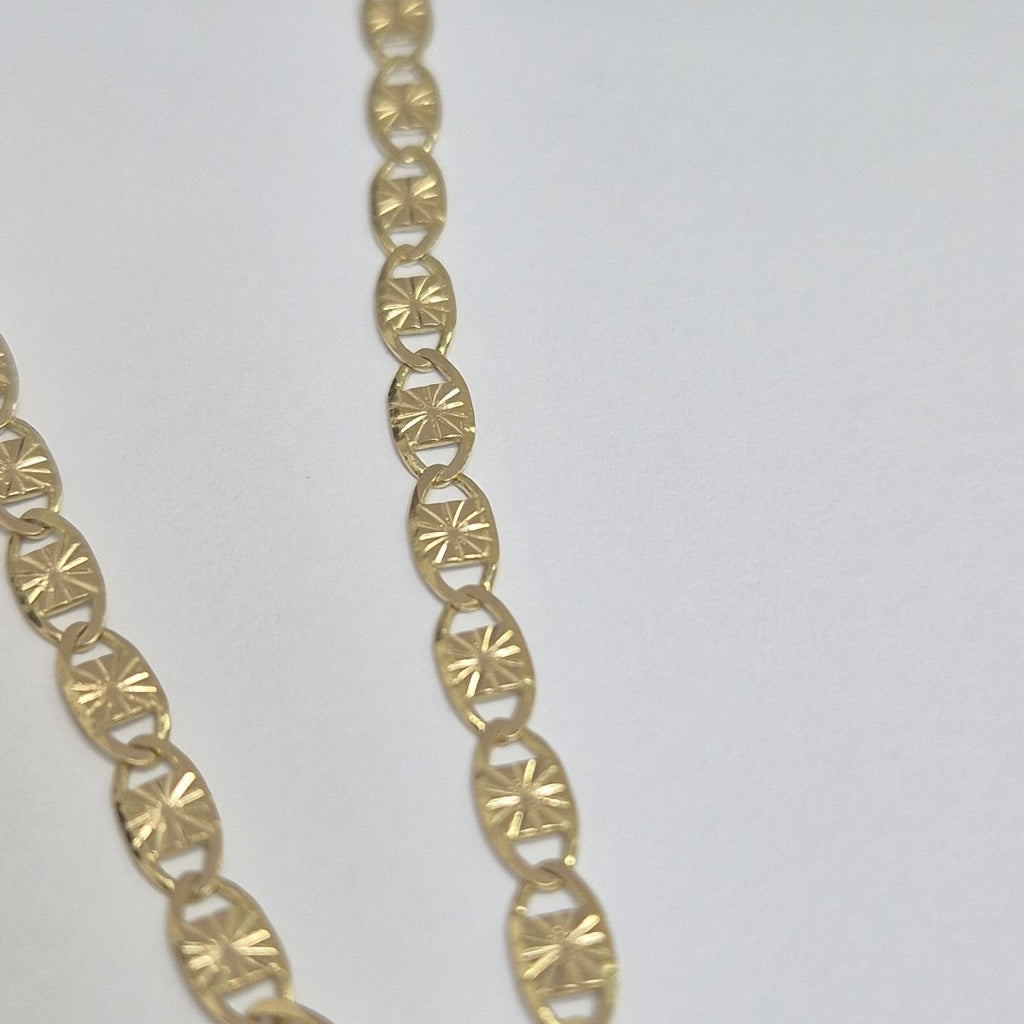 PULSERAS GUCHI ORO 14K 18 CM 2.9 GR (NUEVO)