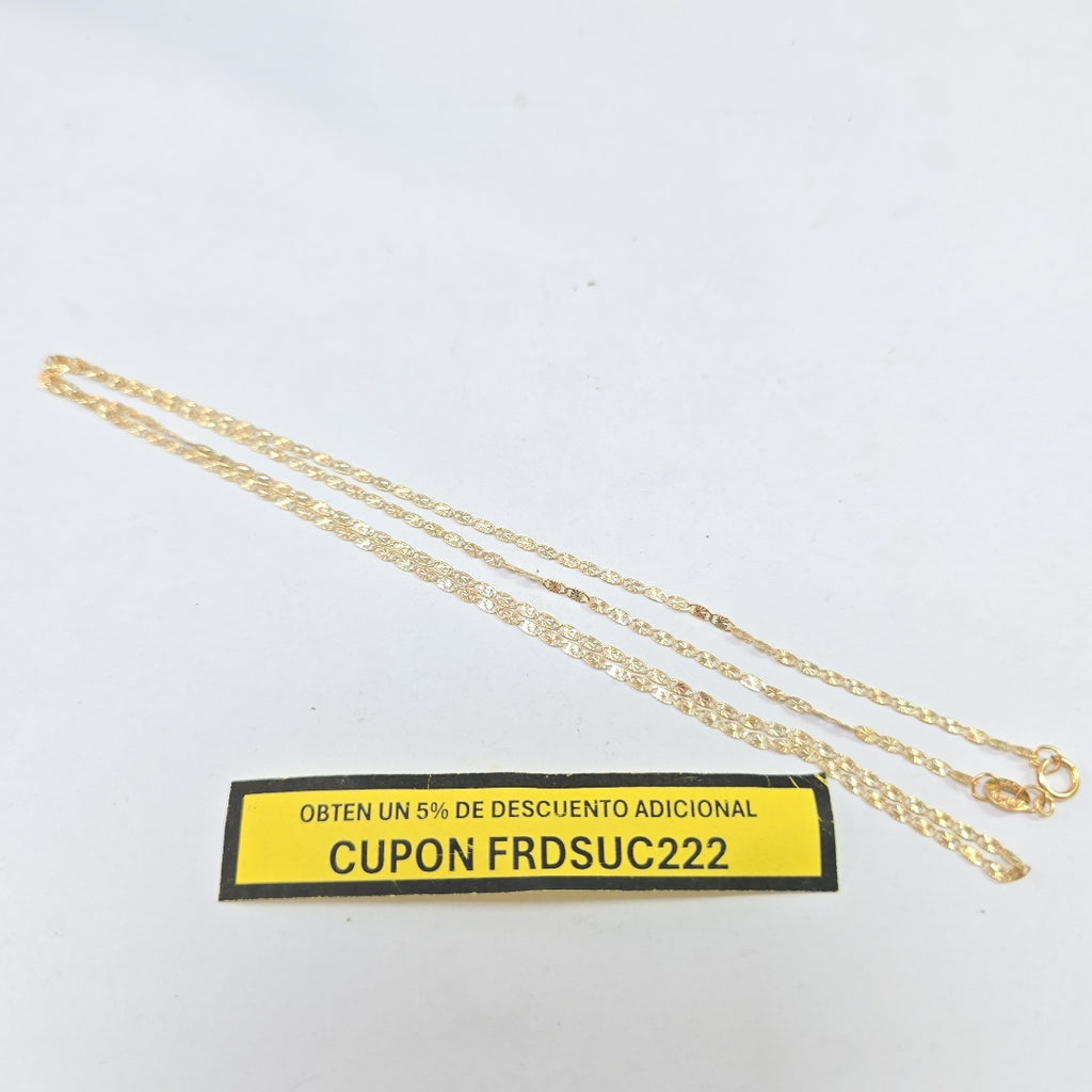 CADENA ORO 10 K 2,10 GRMS (SEMINUEVO)