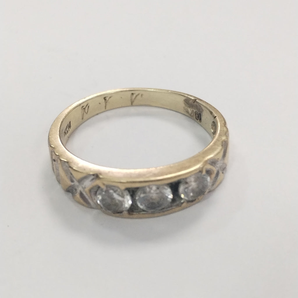 ANILLO ORO 10 K 4.1 GRMS (SEMINUEVO)