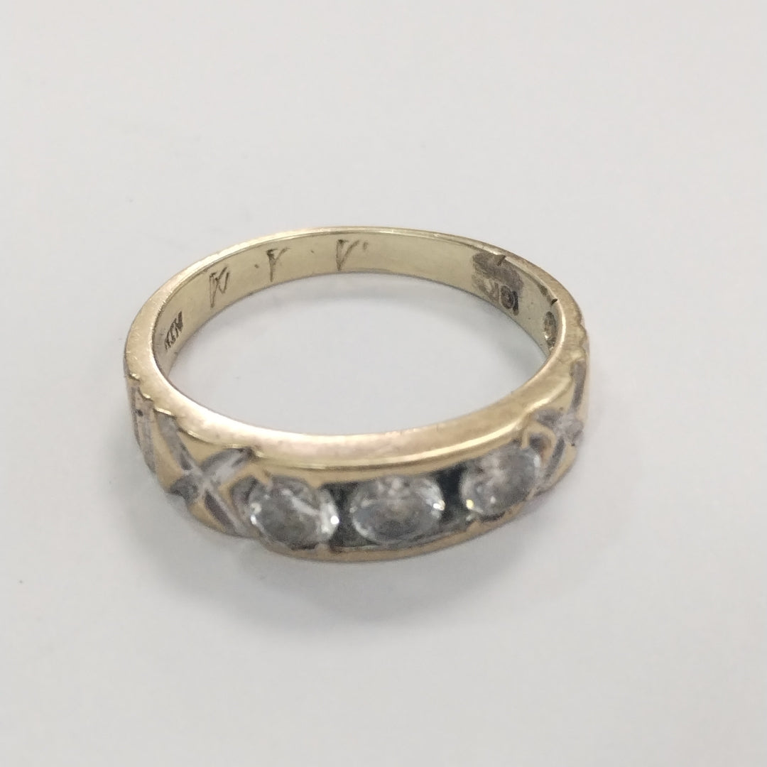 ANILLO ORO 10 K 4.1 GRMS (SEMINUEVO)