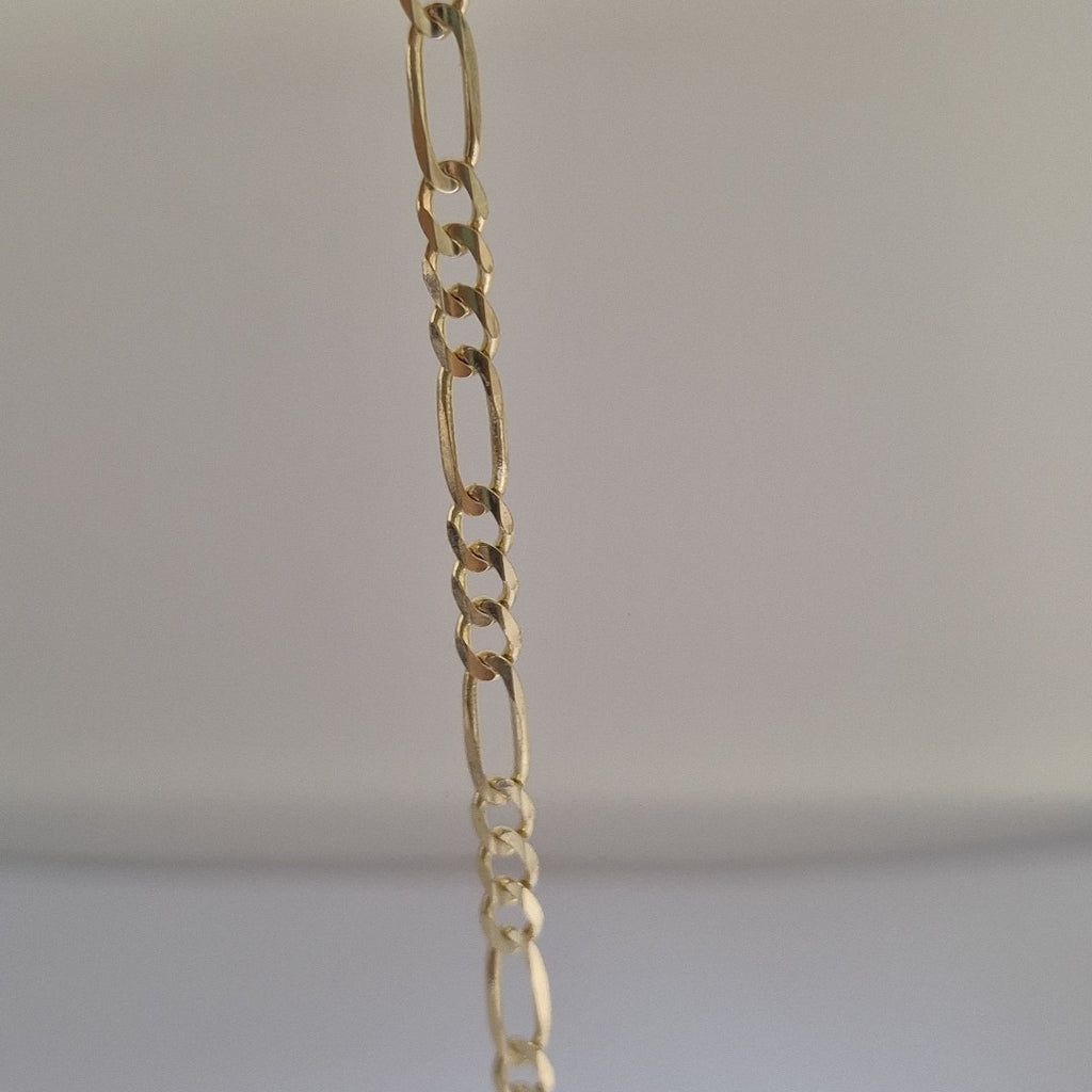 PULSERAS TEJIDO 3X1 ORO 14K 18 CM 4.1 GR (NUEVO)