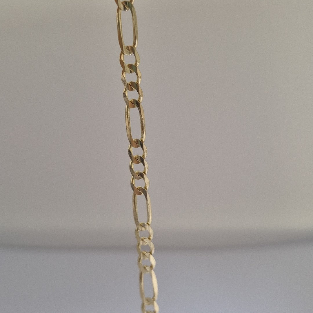 PULSERAS TEJIDO 3X1 ORO 14K 18 CM 4.1 GR (NUEVO)