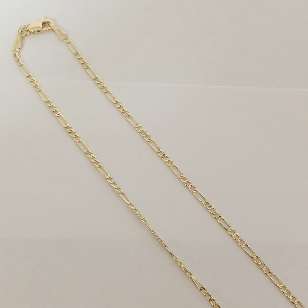 CADENAS 3X1 ORO 14K 55 CM 3.9 GR (NUEVO)