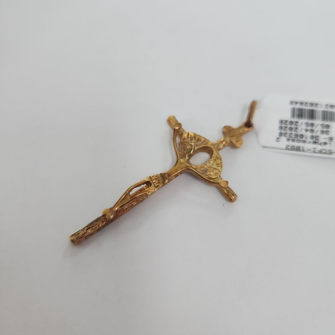 CRUCIFIJO ORO 18 K 6,80 GRMS (SEMINUEVO)