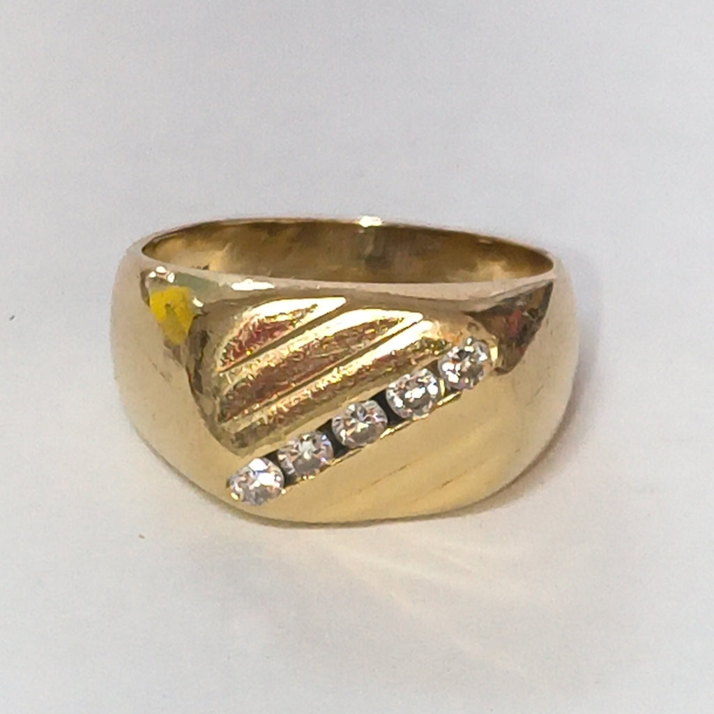 ANILLO ORO 14 K 7.3 GRMS (SEMINUEVO)