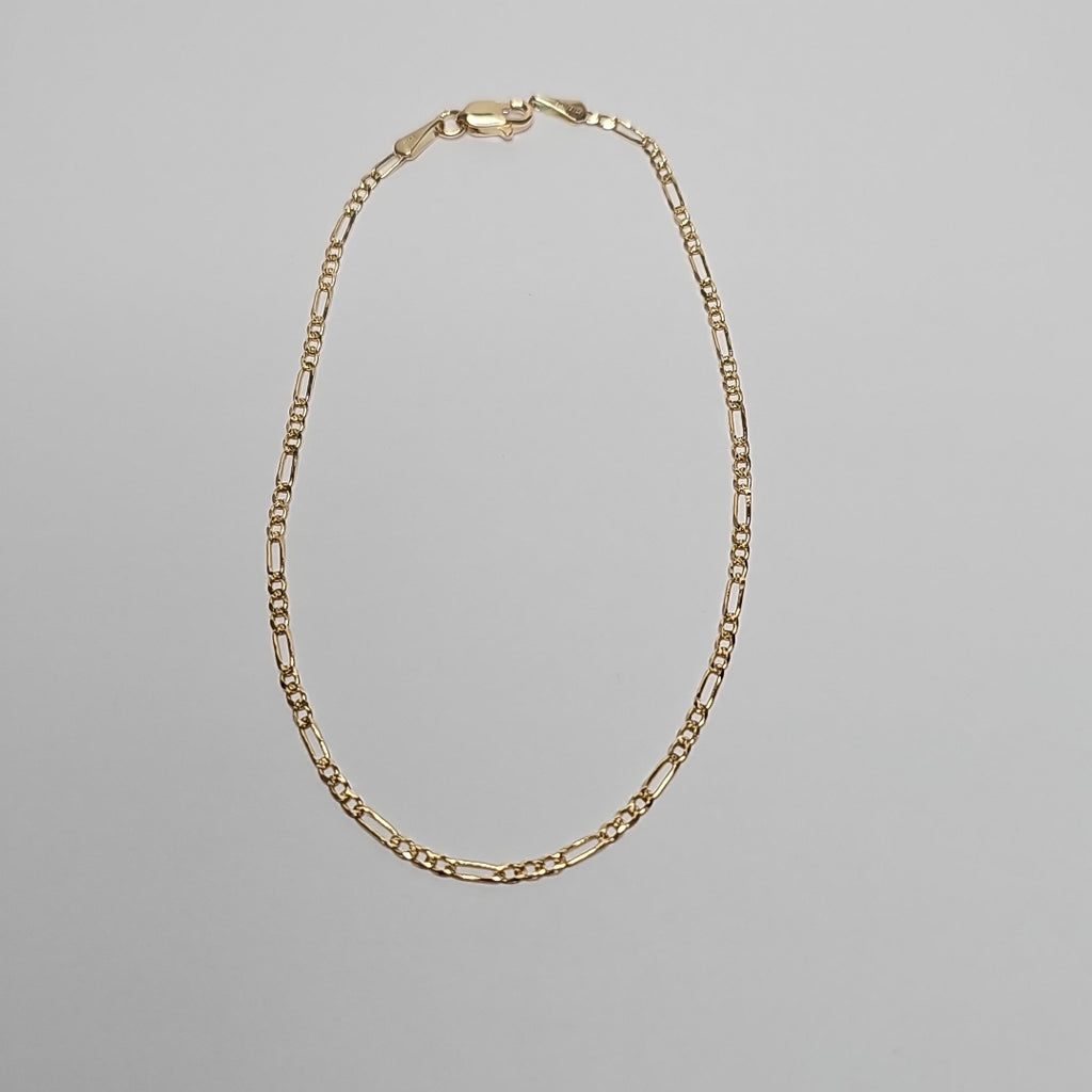 PULSERA 3X1 ORO 14K 21 CM 1.7 GR (NUEVO)