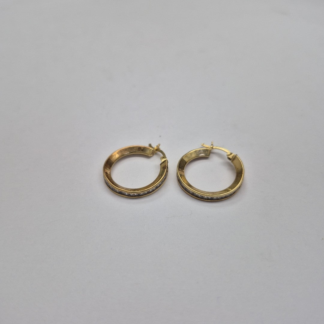 ARRACADAS PAR ORO 10 K 3 GRMS (SEMINUEVO)