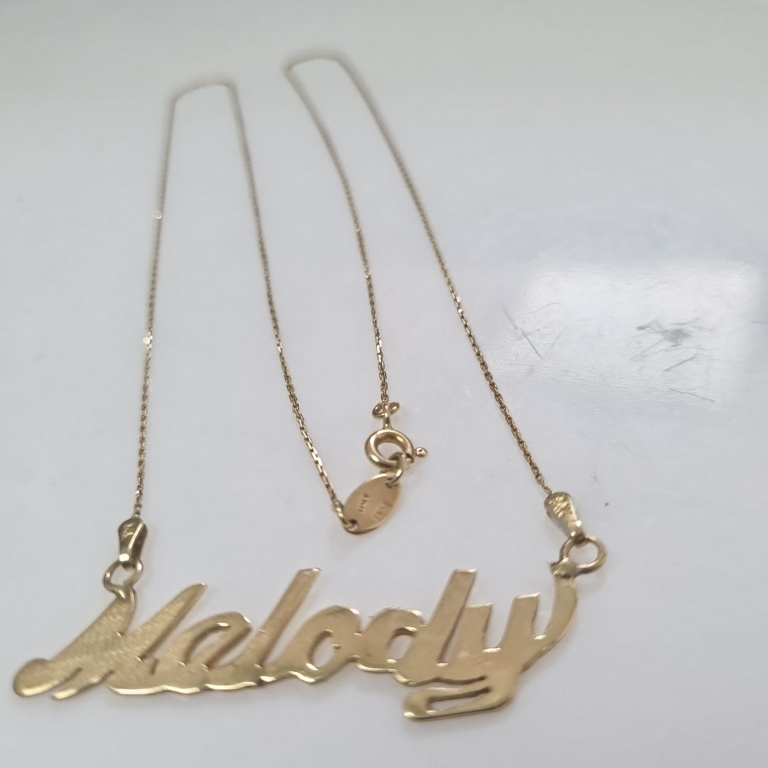 GARGANTILLA ORO 14 K 4.5 GRMS (SEMINUEVO)