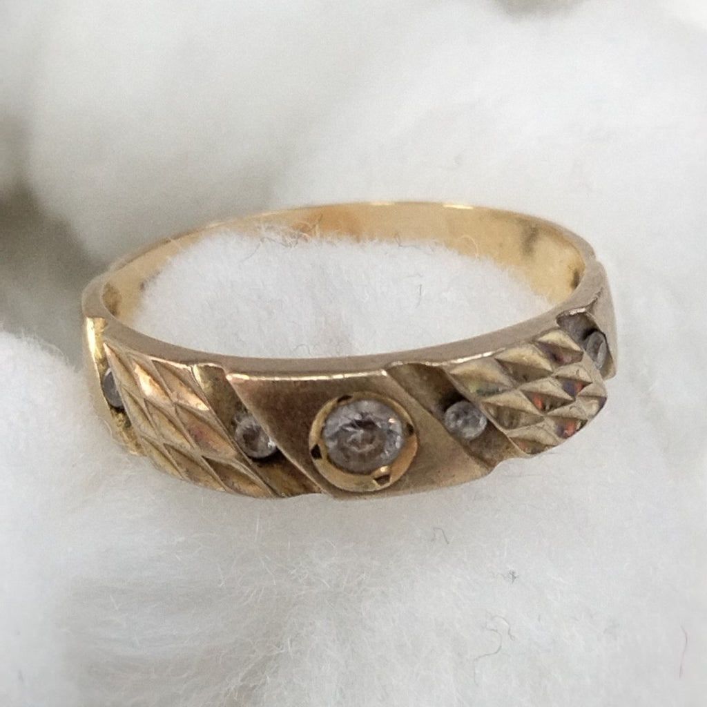 ANILLO ORO 14 K 2.3 GRMS (SEMINUEVO)