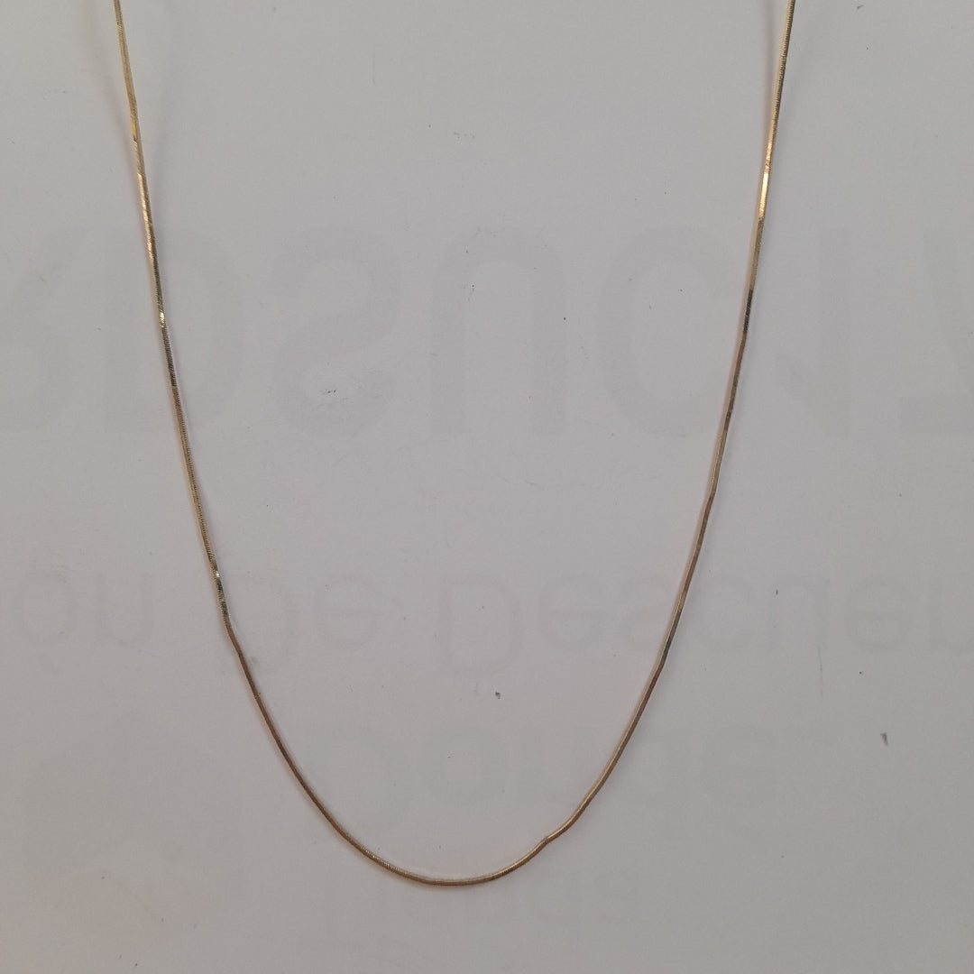 CADENA ORO 14 K 2.6 GRMS (SEMINUEVO)
