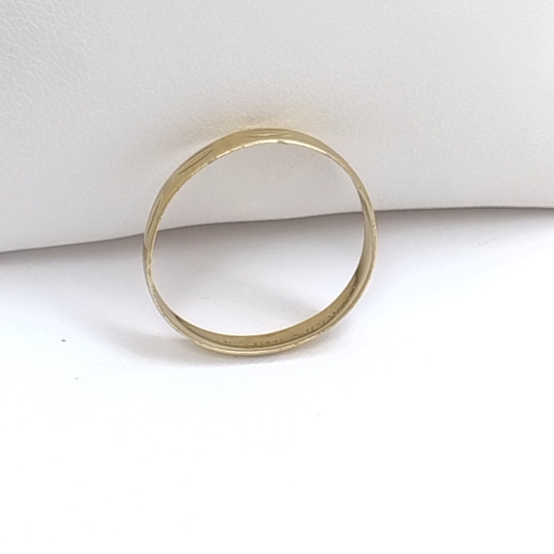 ARGOLLA ORO 10 K 1.3 GRMS (SEMINUEVO)
