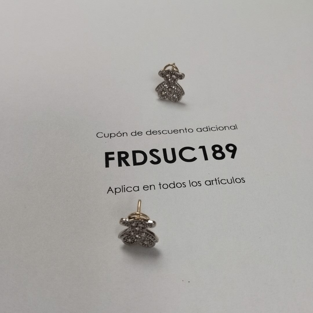 ARETES PAR ORO 14 K 3,00 GRMS (SEMINUEVO)