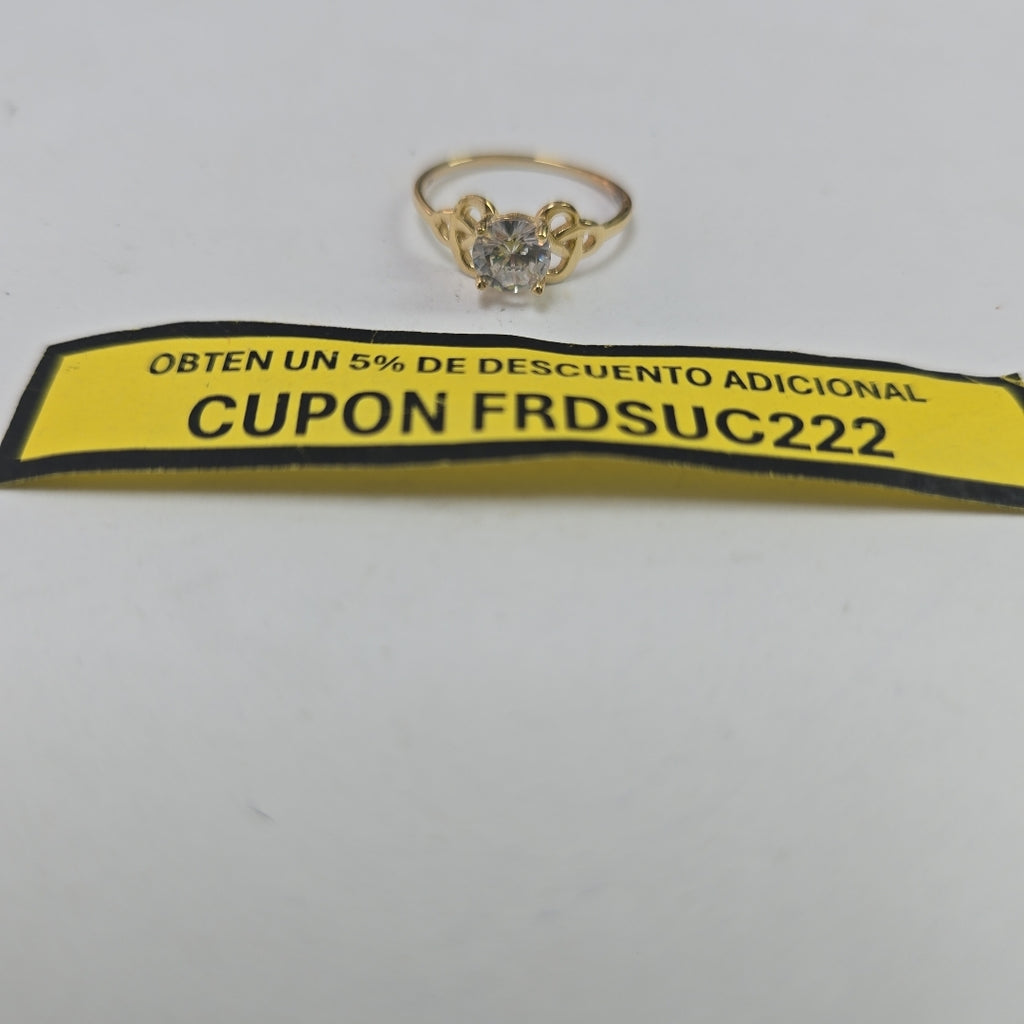ANILLO ORO 10 K 1,40 GRMS (SEMINUEVO)