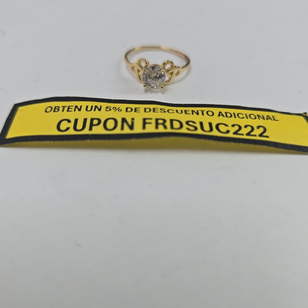 ANILLO ORO 10 K 1,40 GRMS (SEMINUEVO)