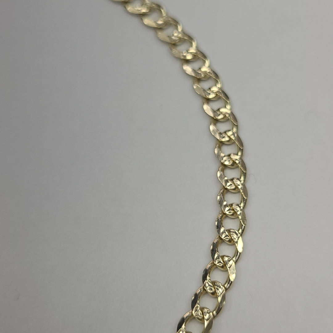 PULSERAS BARBADA ORO 14K 21 CM 5.3 GR (NUEVO)