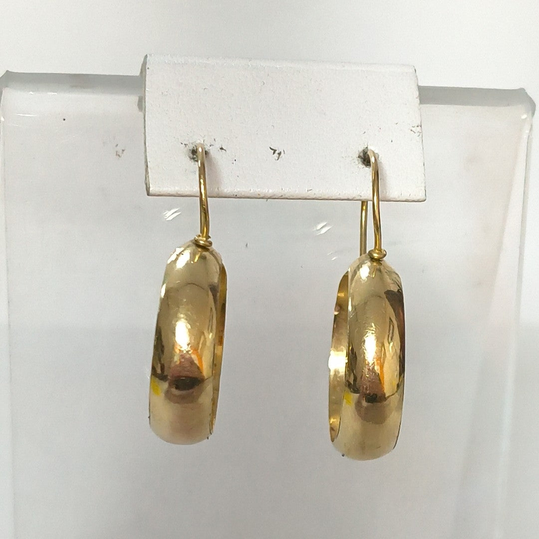 ARRACADAS PAR ORO 10 K 3.2 GRMS (SEMINUEVO)