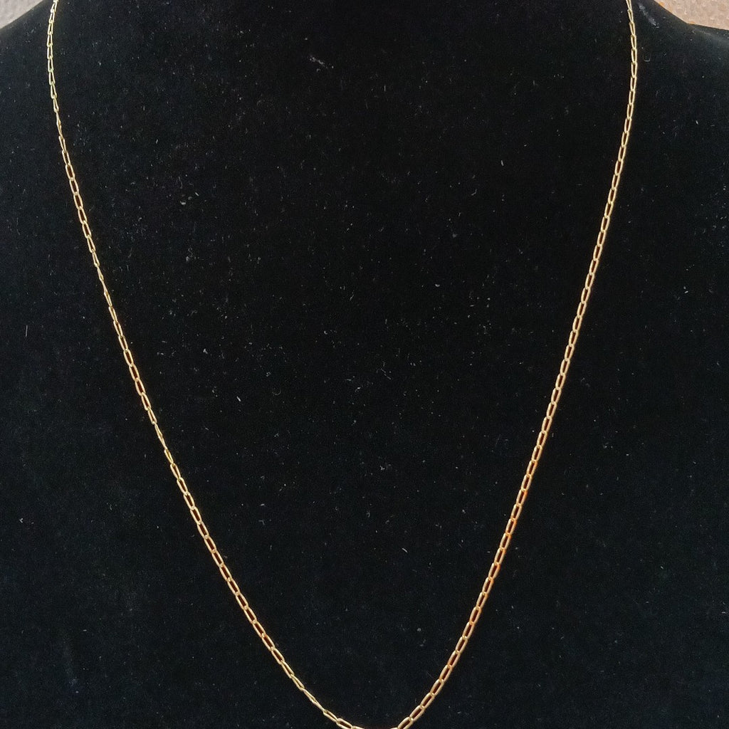 CADENAS TEJIDO ESLABONES ORO 10K 55 CM 1.9 GR (NUEVO)