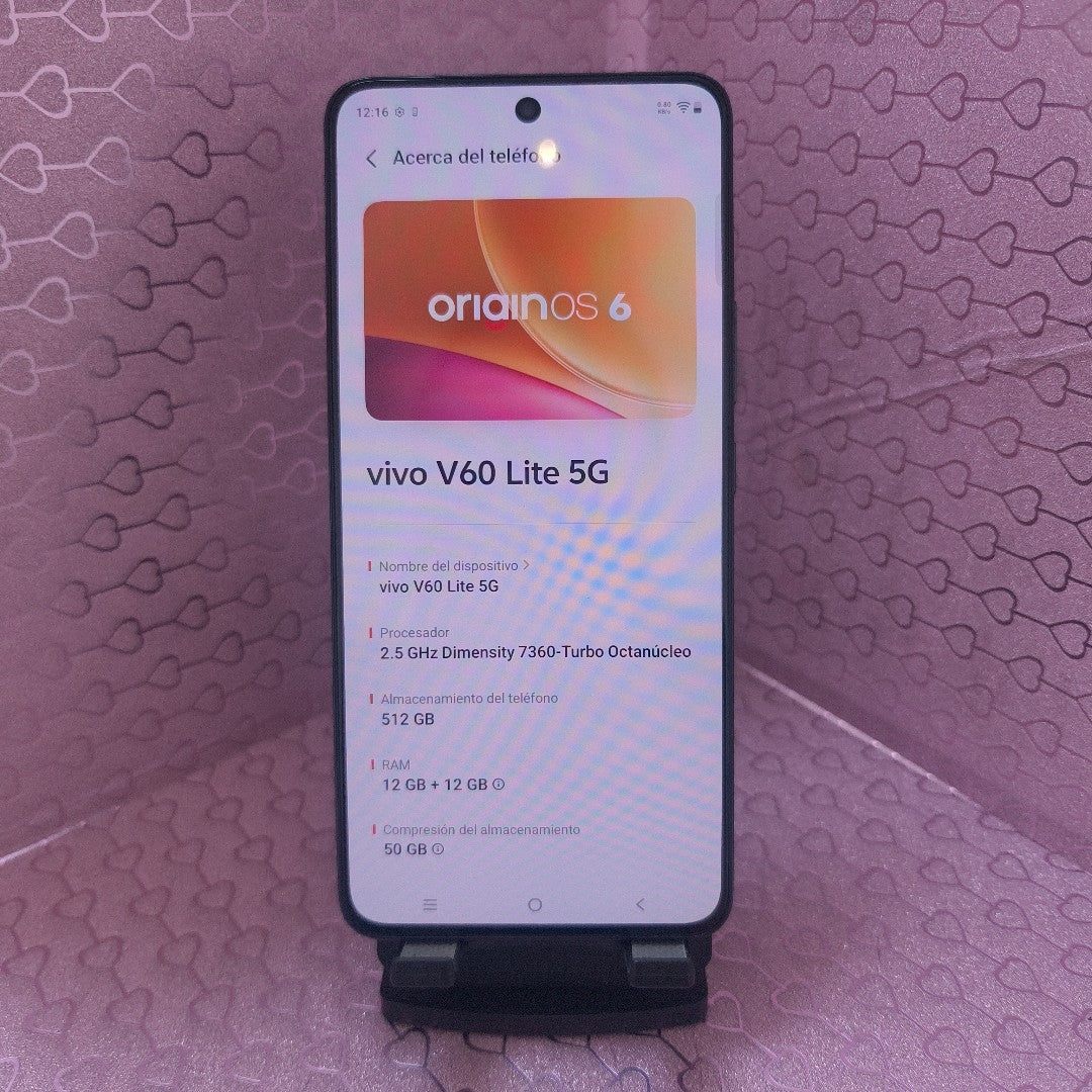 CELULAR VIVO V60 LITE 5G V2529 (2025) 512 GB 12 GB RAM (SEMINUEVO)