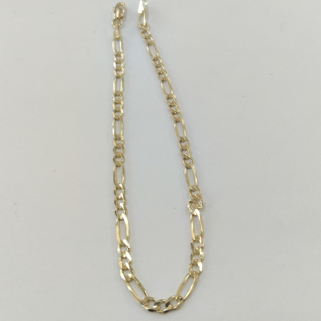 PULSERAS 3X1 ORO 14K 21 CM 3.3 GR (NUEVO)