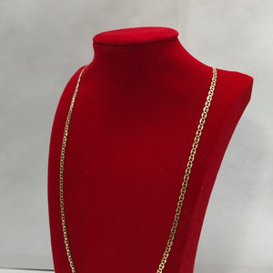 CADENAS TEJIDO GUCHI ORO 10K 60 CM 4.1 GR (NUEVO)