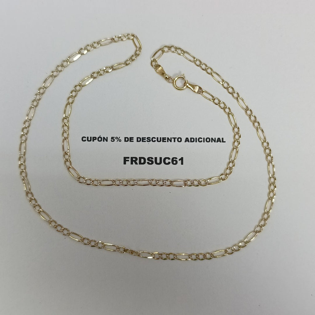 CADENA ORO 10 K 3,50 GRMS (SEMINUEVO)