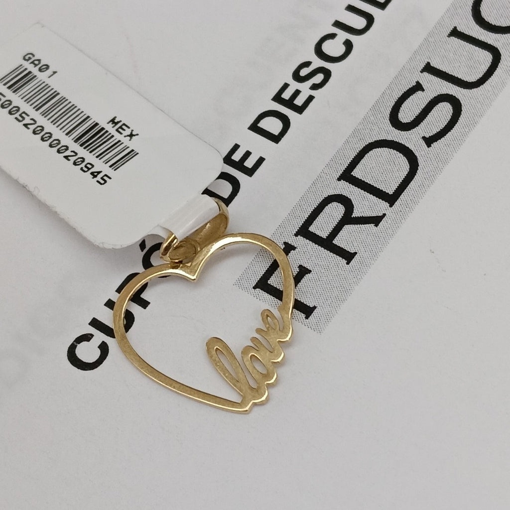 DIJES CORAZON ORO 10K 0.8 GR (NUEVO)