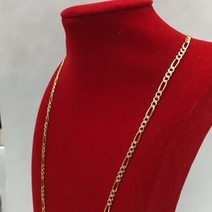 CADENAS 3X1 DIAMANTADA ORO 14K 55 CM 8.4 GR (NUEVO)
