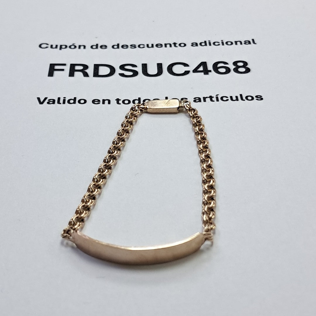 ESCLAVA ORO 10 K 4.8 GRMS (SEMINUEVO)