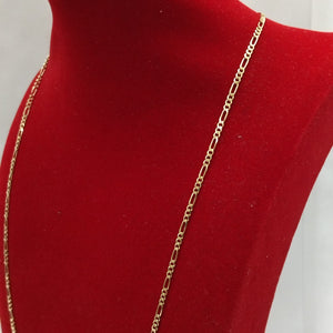 CADENAS TEJIDO 3X1 ORO 10K 50 CM 2.9 GR (NUEVO)