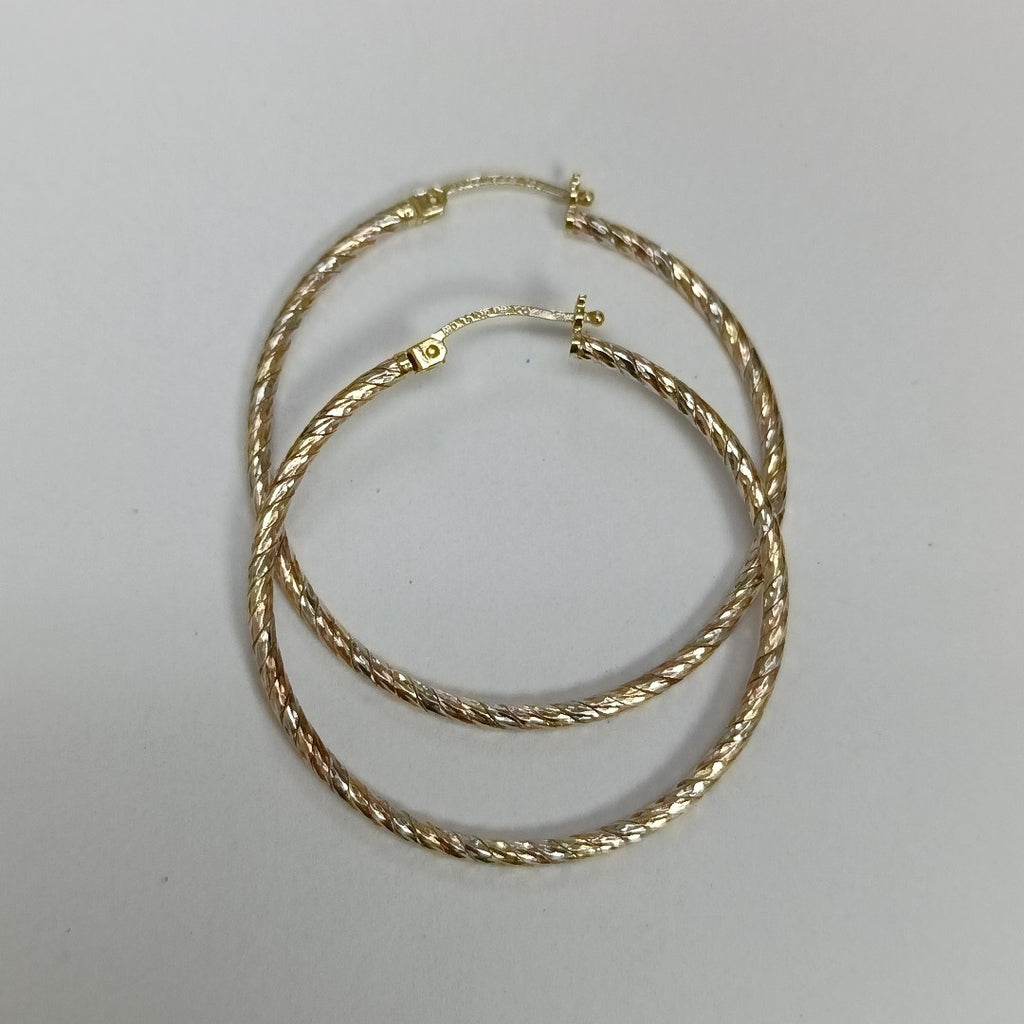 ARRACADAS PAR ORO COMBINADO 10 K 5,30 GRMS (SEMINUEVO)