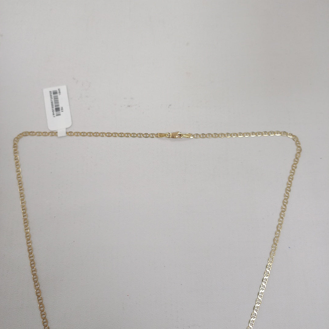 CADENAS TEJIDO GUCHI ORO 10K 60 CM 5.1 GR (NUEVO)
