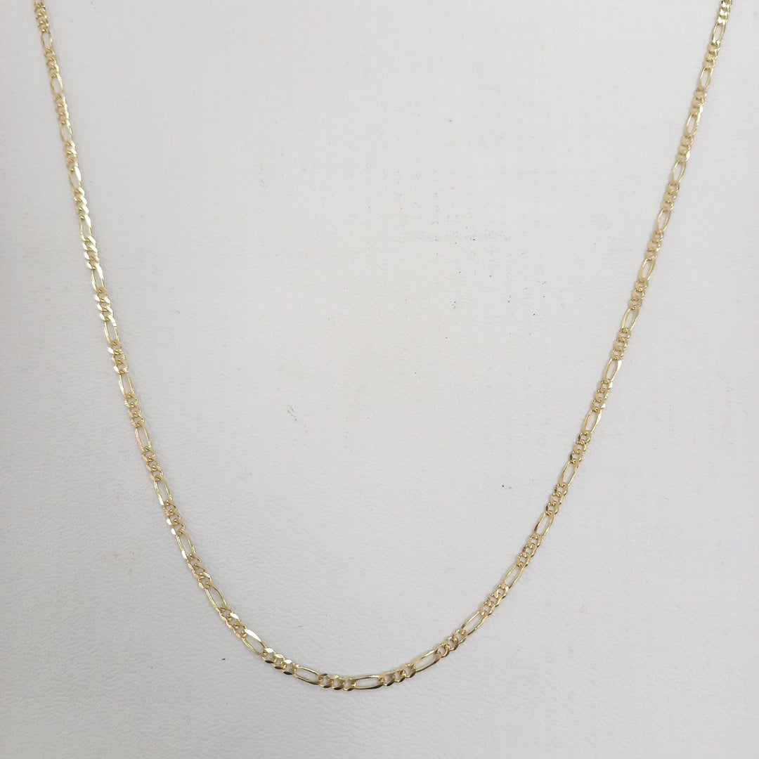 CADENAS TEJIDO 3X1 ORO 10K 55 CM 3.2 GR (NUEVO)