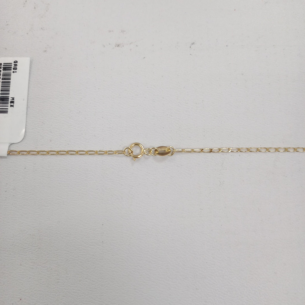 CADENAS TEJIDO ESLABONES ORO 10K 55 CM 1.9 GR (NUEVO)